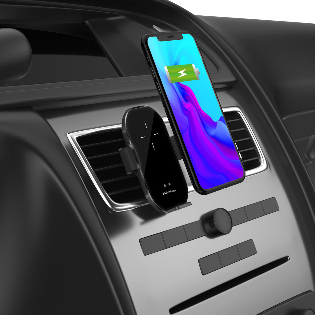 New Wireless Car Charger with Infrared Sensor A7 Mount
