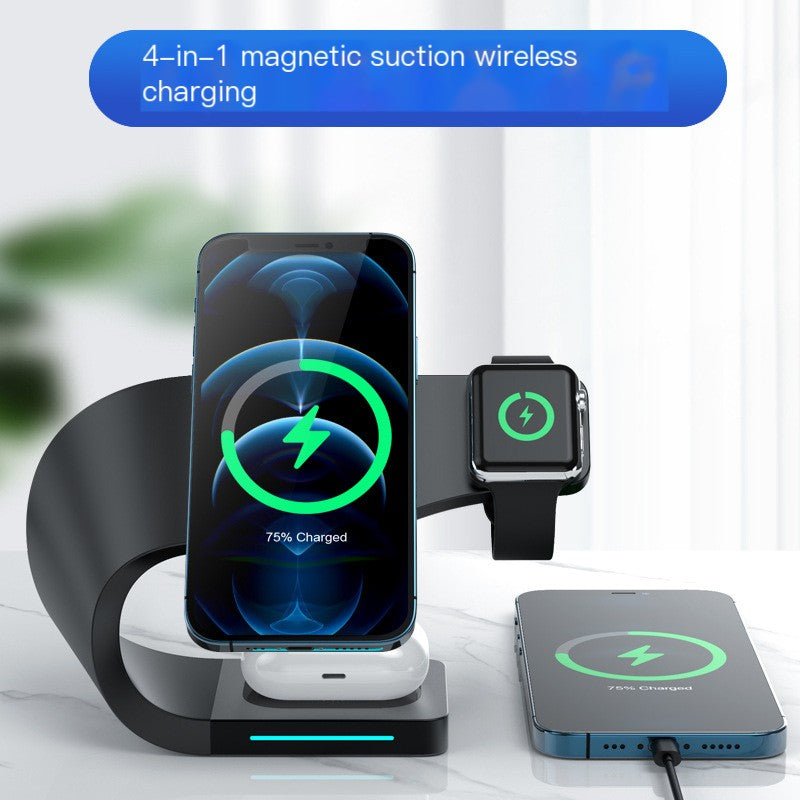 178 4-in-1 Magnetic Wireless Charger for iPhone & Apple Watch